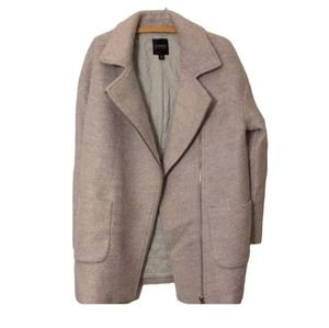 Jones of New York Boucle Zip Wool Blend Jacket Medium